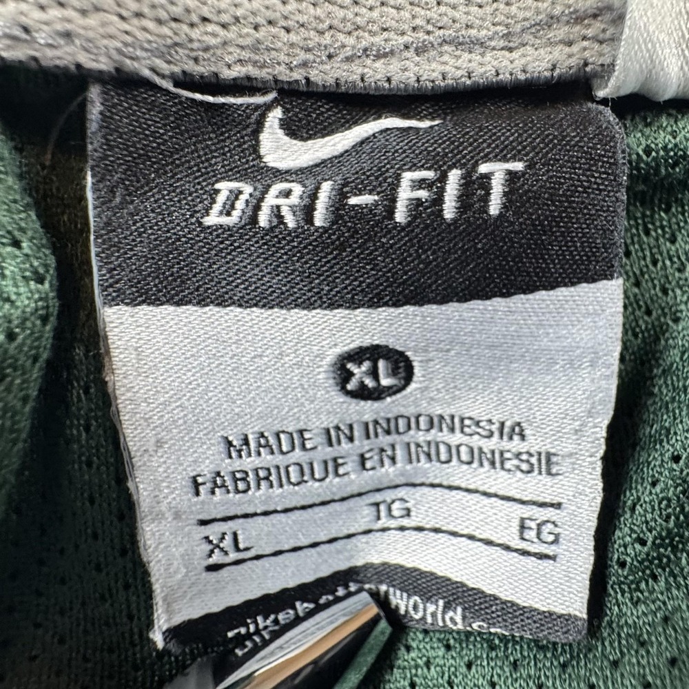Oregon Ducks Shorts Mens XL Gray Green NCAA Basketball Nike Dri Fit Team Mesh - Picture 3 of 8